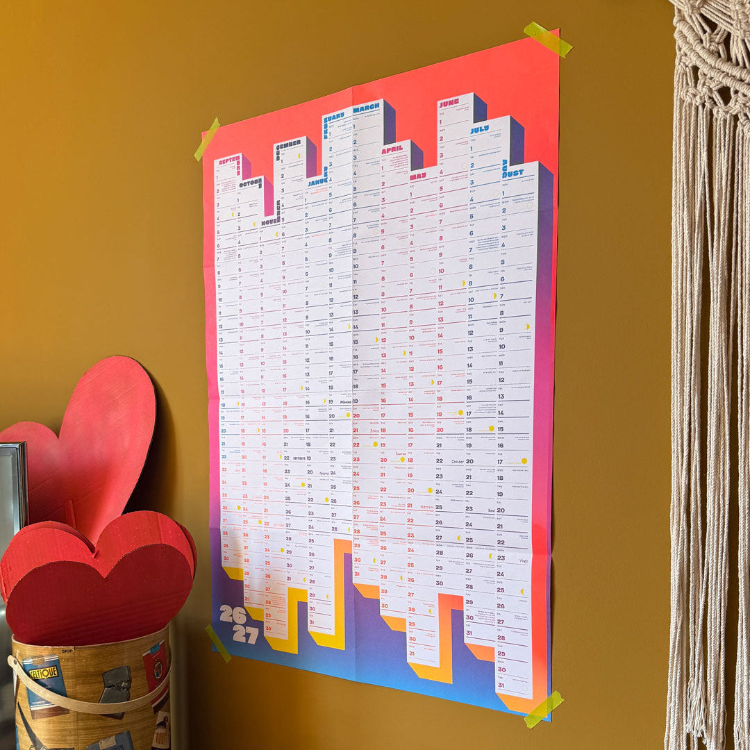 26/27 Student Wall Planner NEW!!