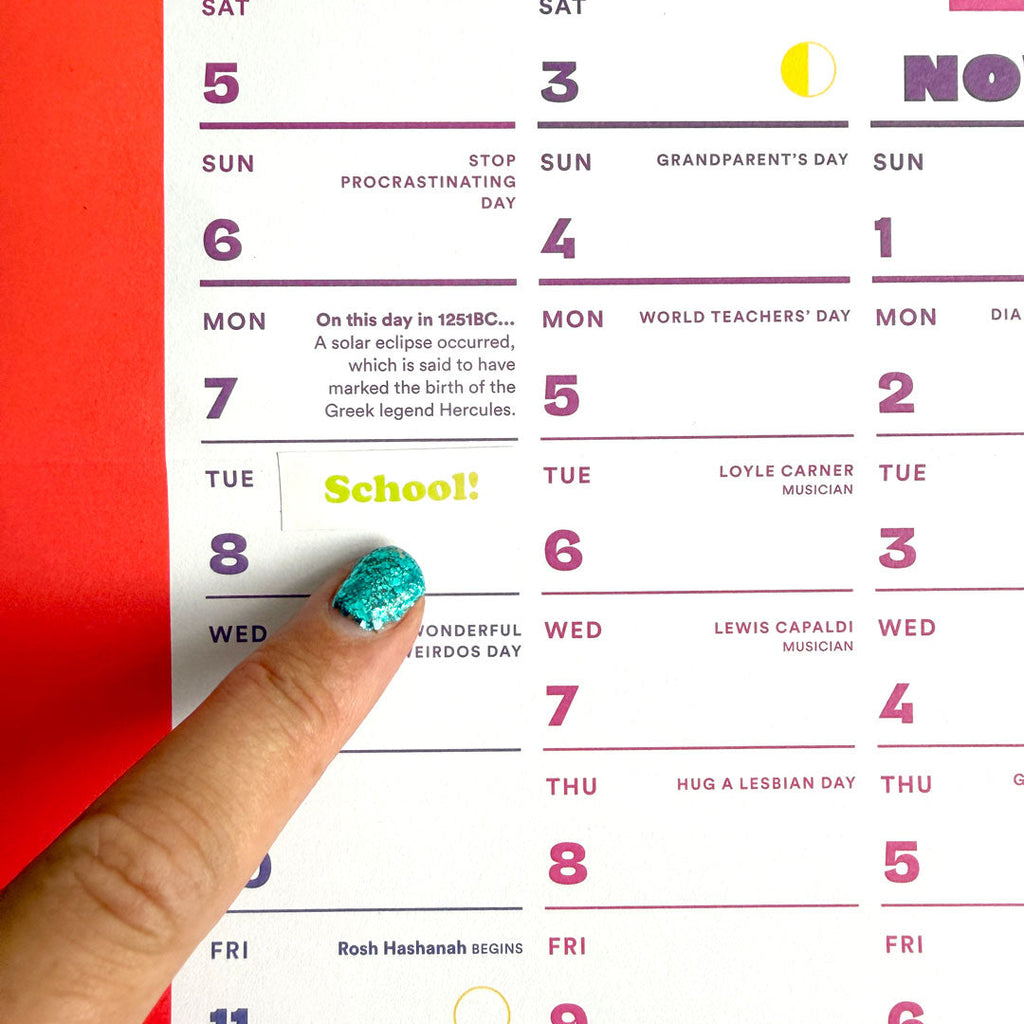 26/27 Student Wall Planner NEW!!