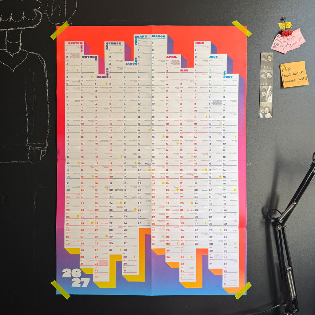 26/27 Student Wall Planner NEW!!