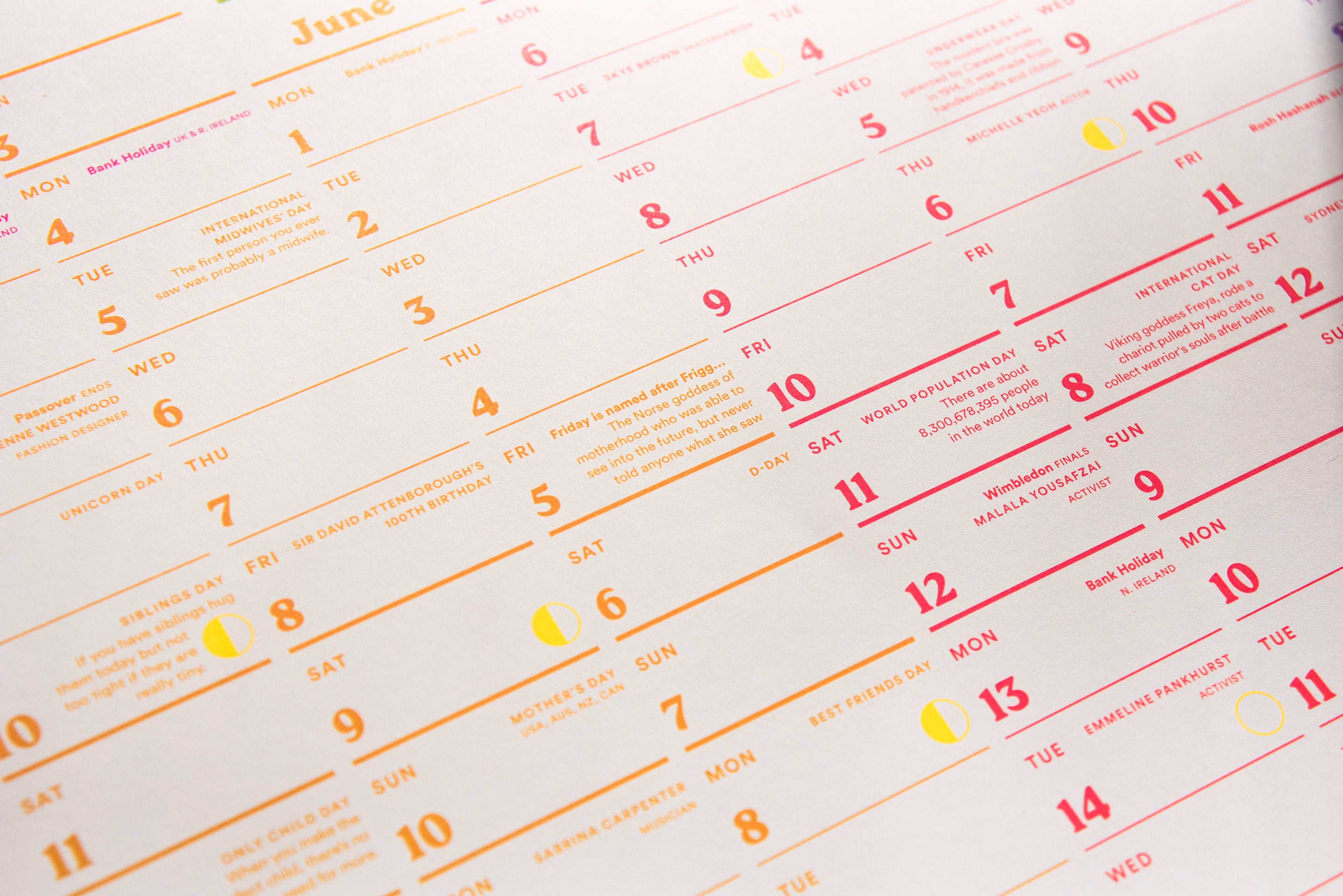 2026 Girl Power Wall Planner