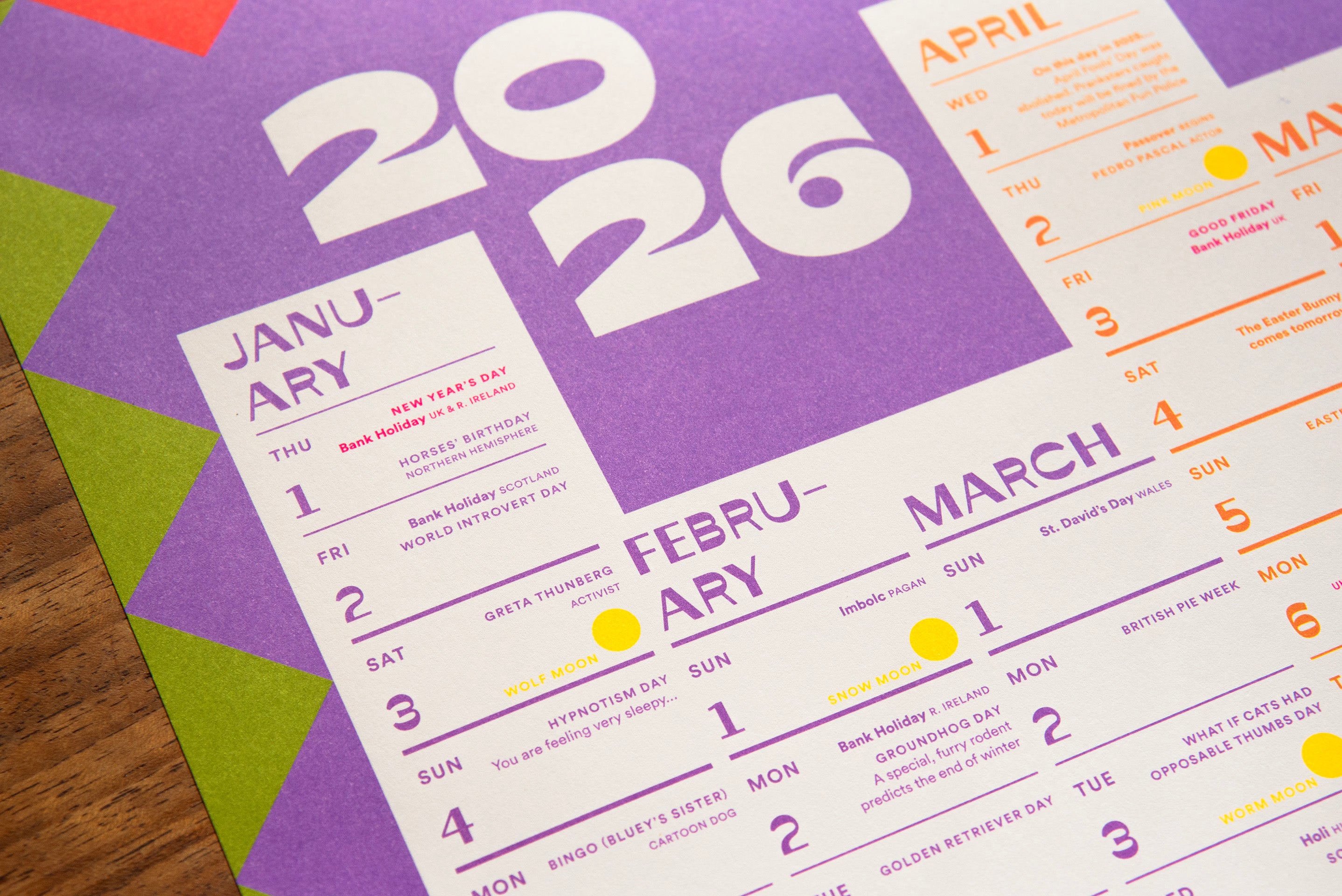 2026 Kids Wall Planner