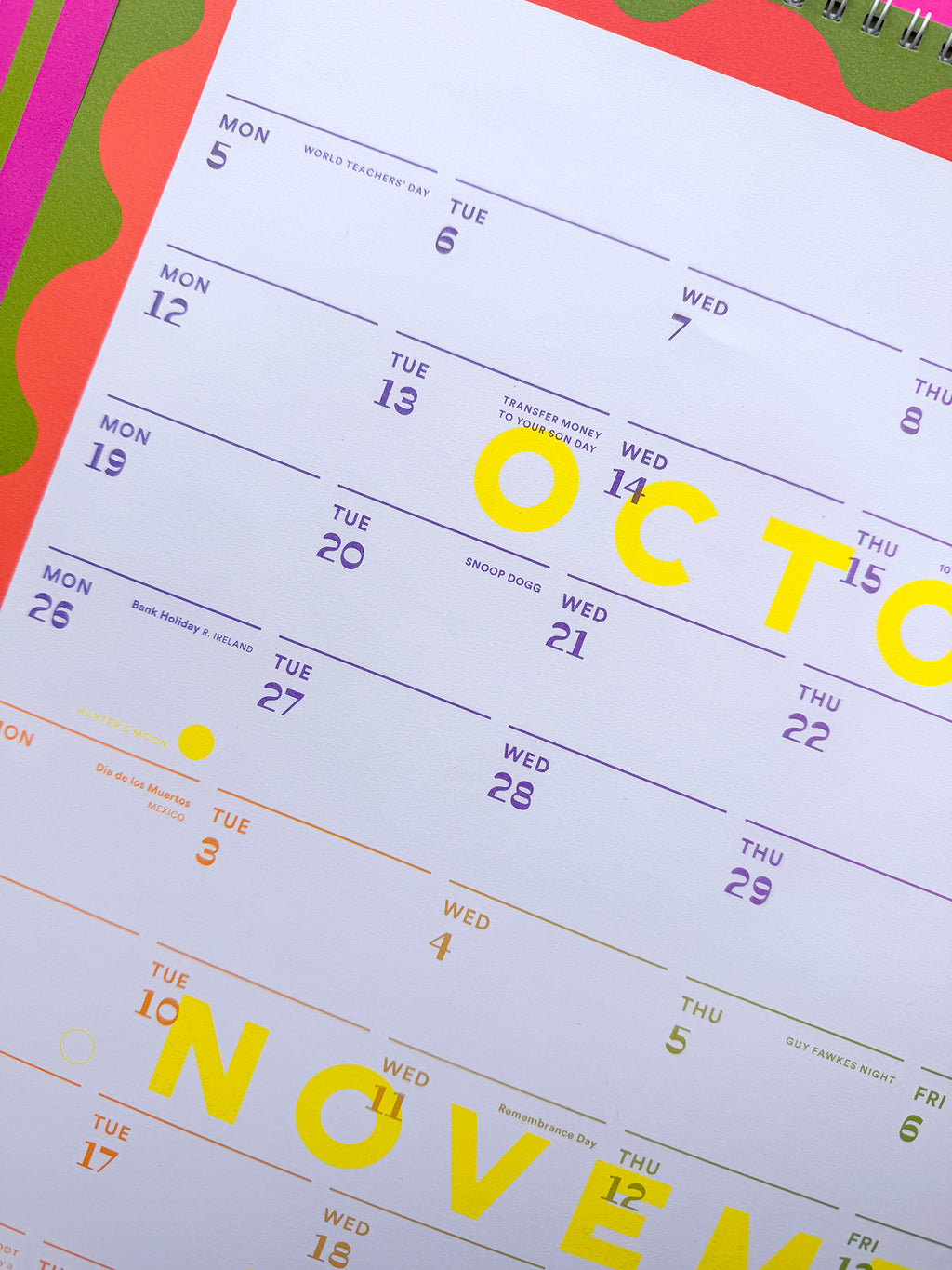 2026 Big Family Calendar