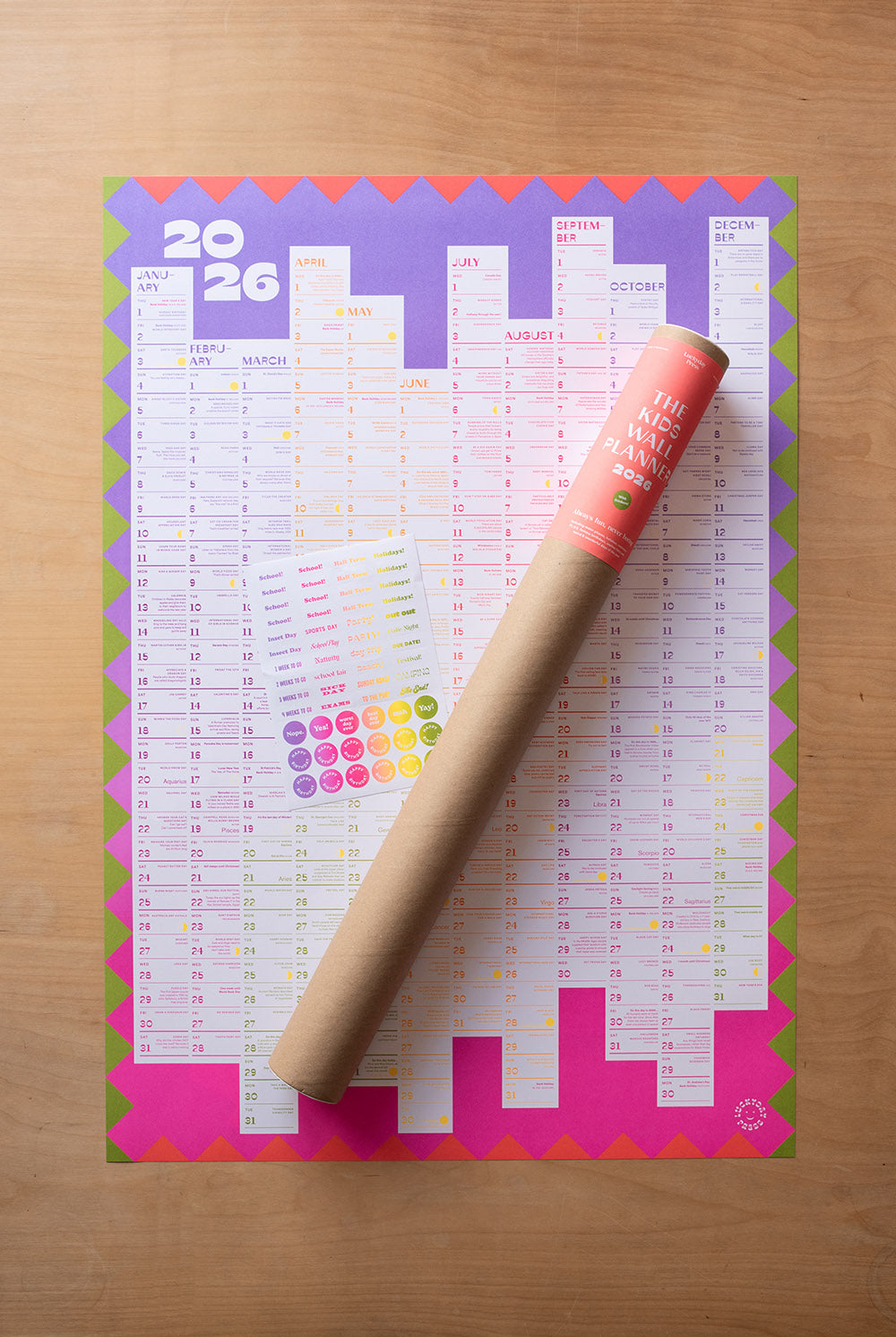 2026 Kids Wall Planner WHOLESALE