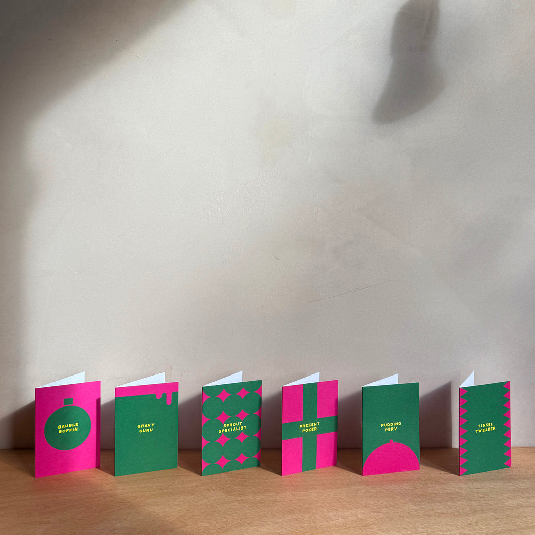 Christmas Card Pack of 6 WHOLESALE