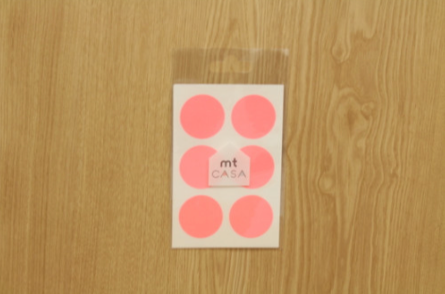 mt CASA Washi Seal Circle Sticker 50 mm - Pack of 10