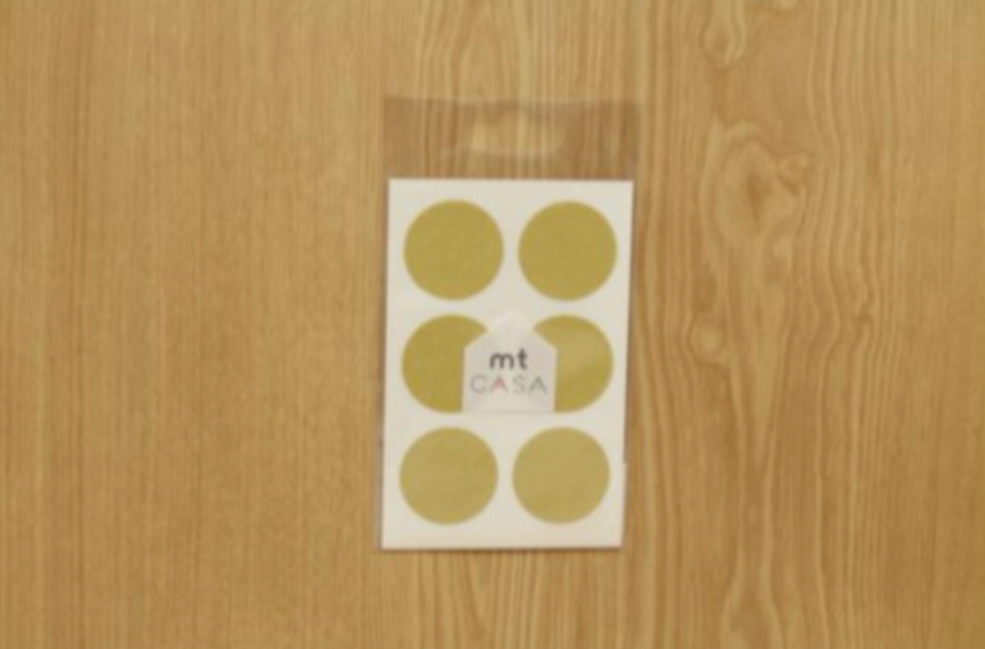 mt CASA Washi Seal Circle Sticker 50 mm - Pack of 10