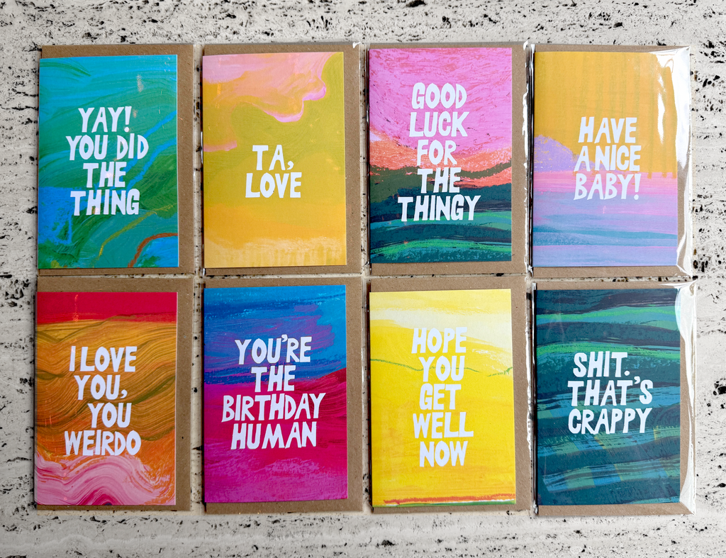 Birthday Card - You're the birthday human!